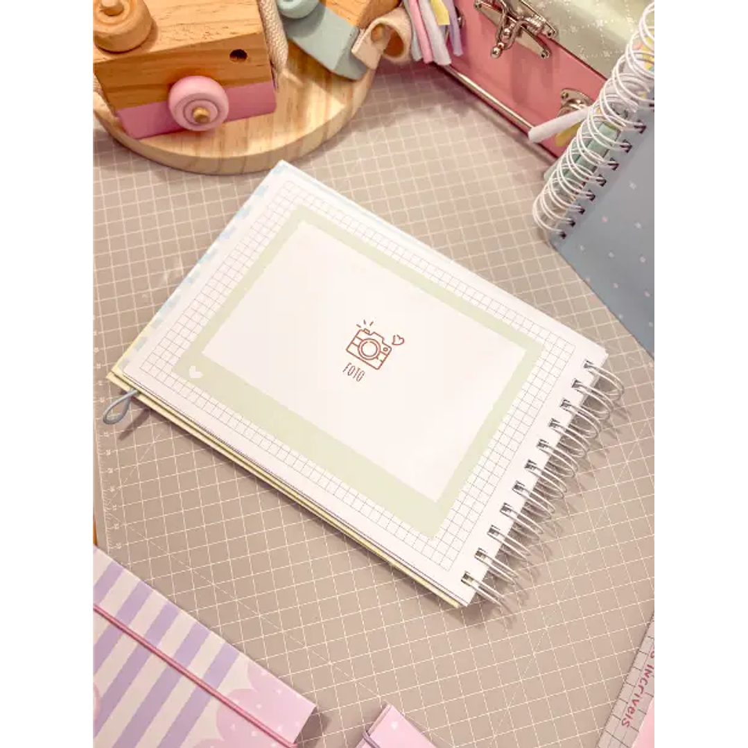 Arquivo Digital Álbum do bebê com caixa 36