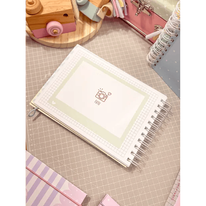 Arquivo Digital Álbum do bebê com caixa 36