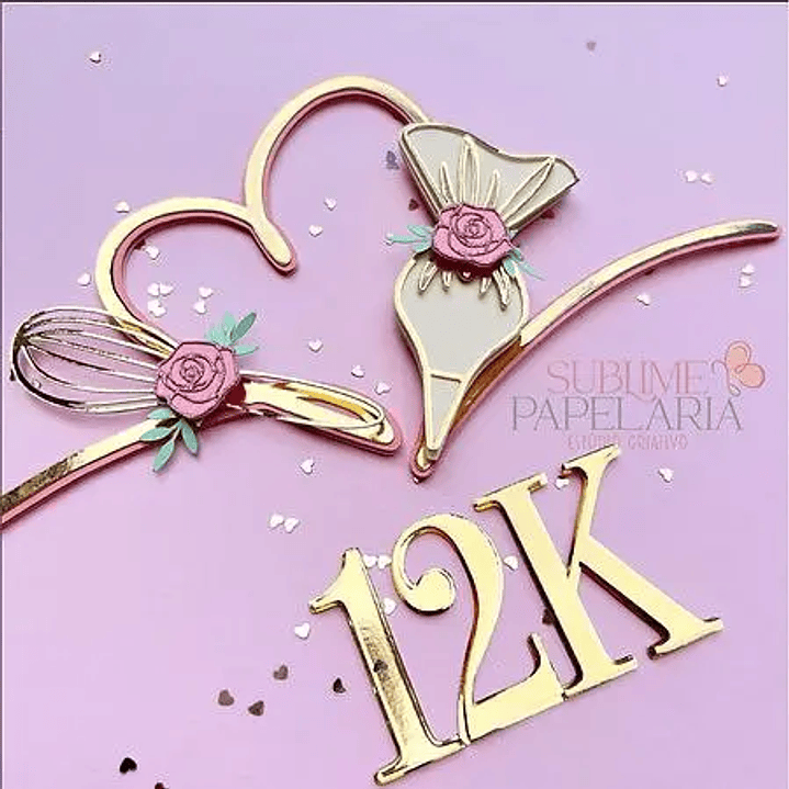 Arquivo de Corte Topo Confeitaria 1