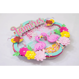 Arquivo de Corte Topo Flamingo 