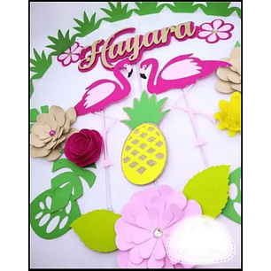 Arquivo de Corte Topo Flamingo 