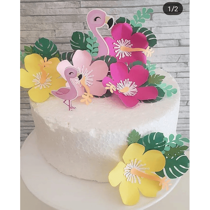 Arquivo de Corte Topo Flamingo 1