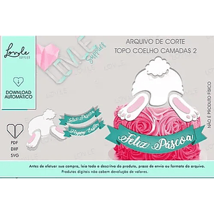 Arquivo de Corte Topo Páscoa