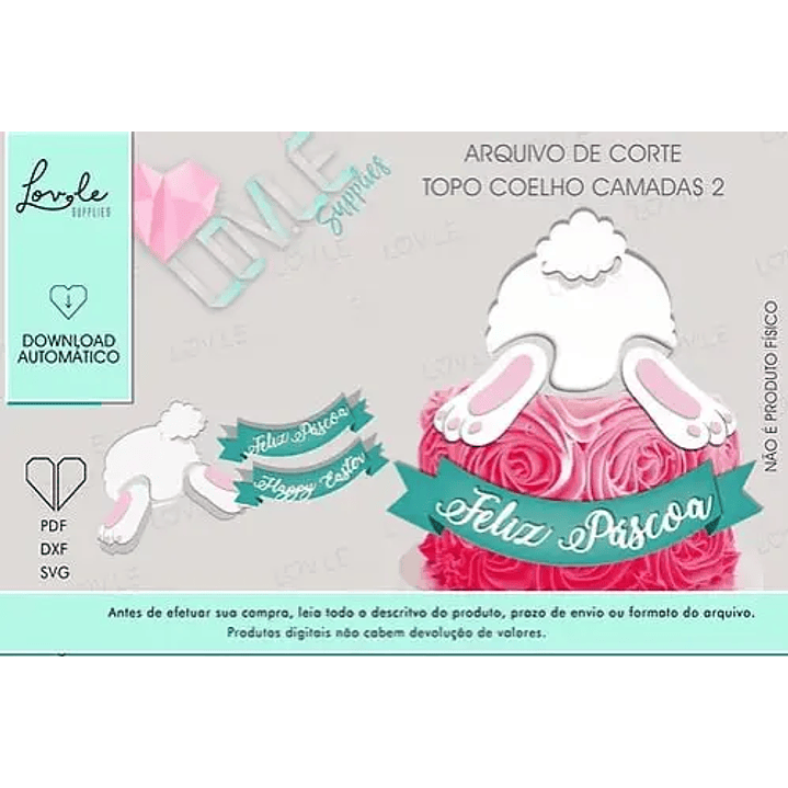 Arquivo de Corte Topo Páscoa 1