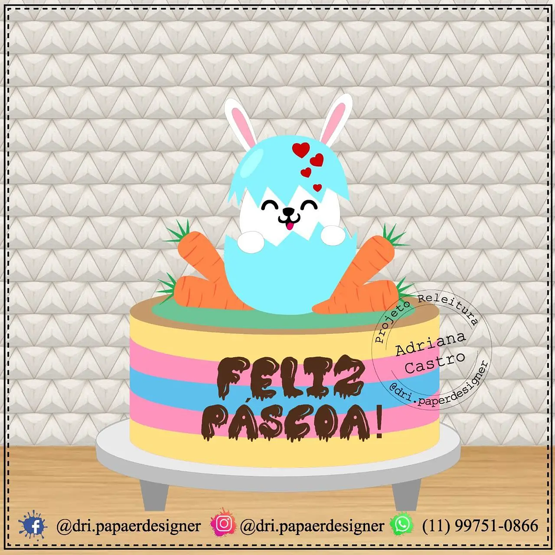 Arquivo de Corte Topo Páscoa 1