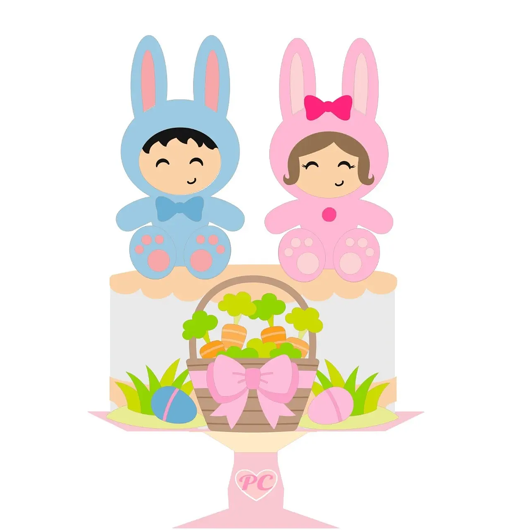 Arquivo de Corte Topo Páscoa 1