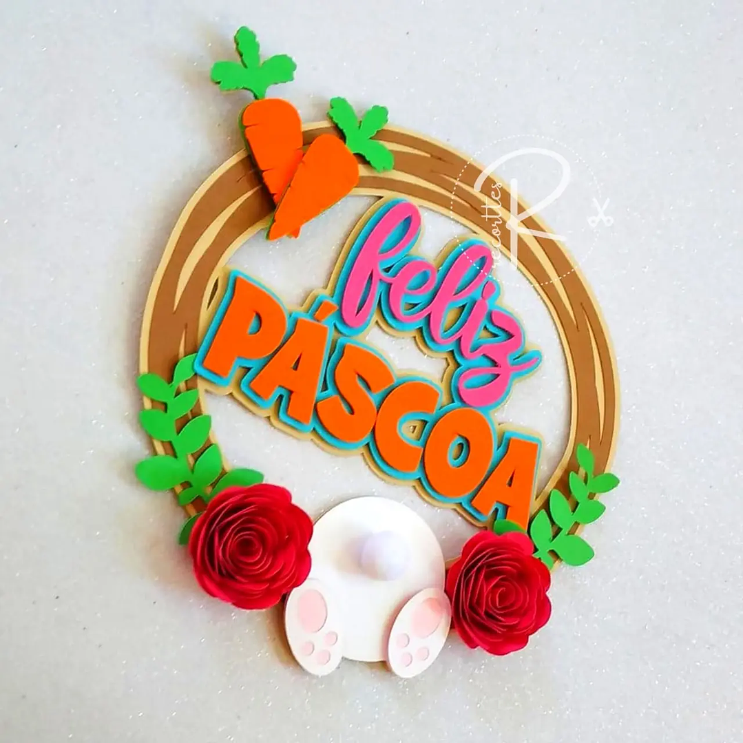 Arquivo de Corte Topo Páscoa 1