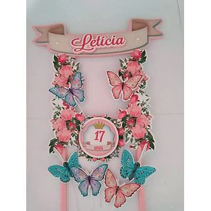 Arquivo de Corte Topo borboletas 