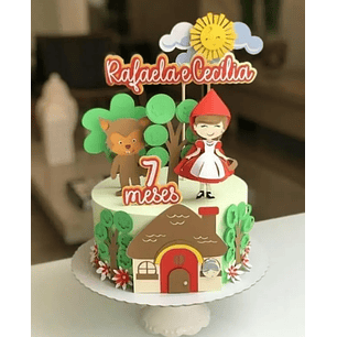 Arquivo de Corte Topo Chapeuzinho Vermelho 