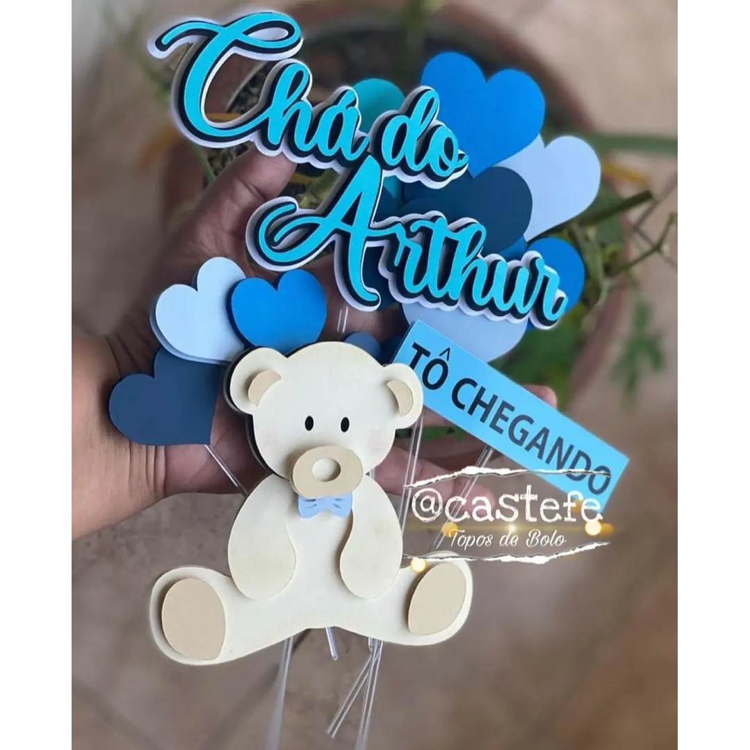 Arquivo de Corte Topo Chá Revelação 1