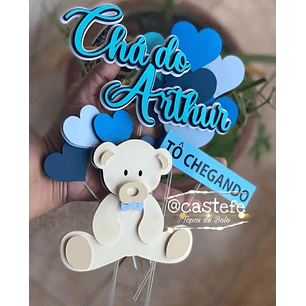 Arquivo de Corte Topo Chá Revelação