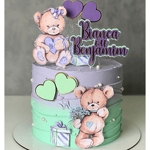 Arquivo de Corte Topo Chá Revelação 