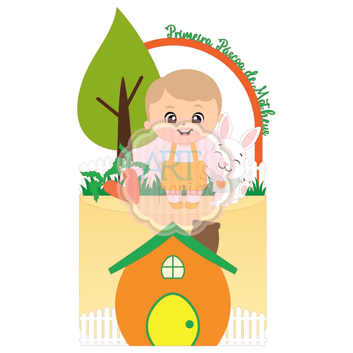 Arquivo de Corte Topo Páscoa 1