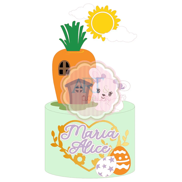 Arquivo de Corte Topo Páscoa 1