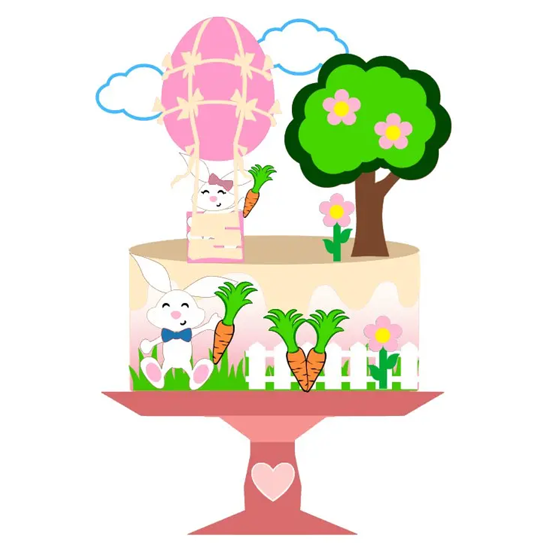 Arquivo de Corte Topo Páscoa 1