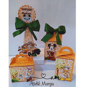 Arquivo de Corte Mickey Safari