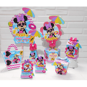 Arquivo de Corte  Minnie Pool party