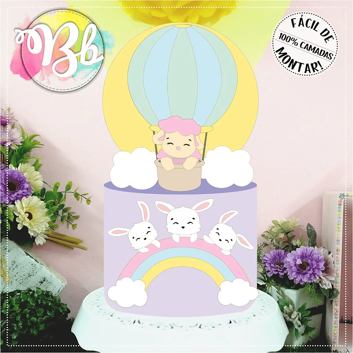 Arquivo de Corte Topo Páscoa 1