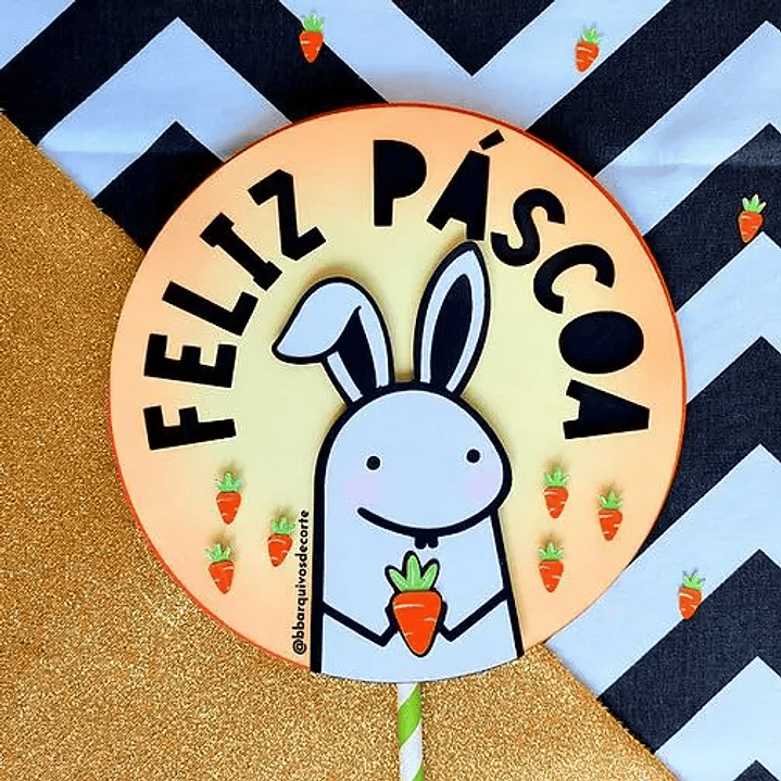 Arquivo de Corte Topo Páscoa Flork 1