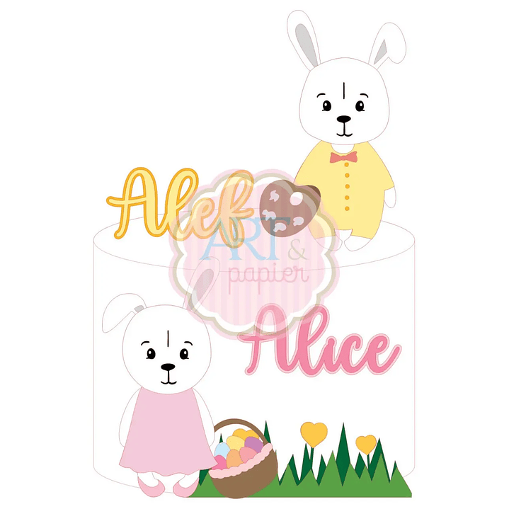 Arquivo de Corte Topo Páscoa 1