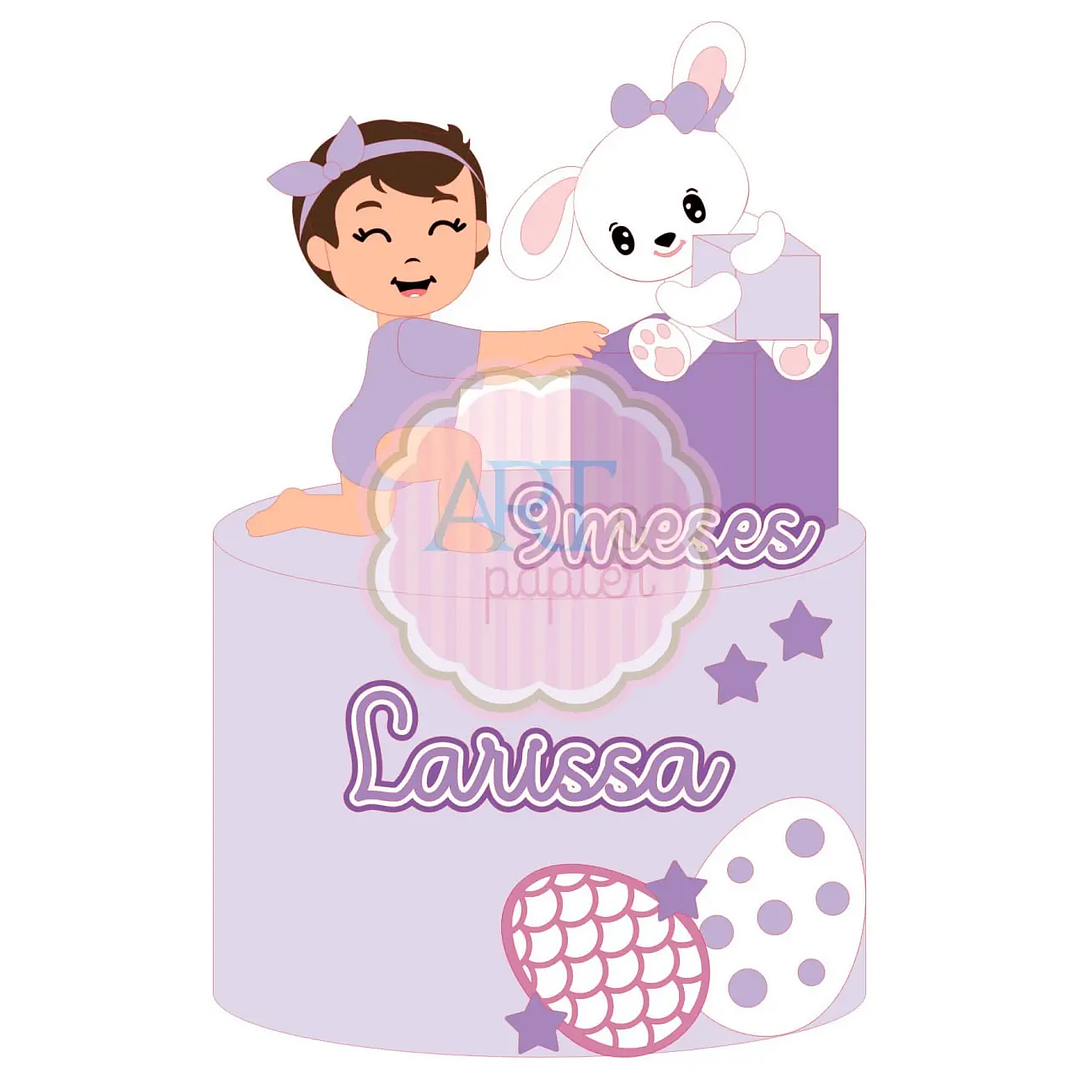 Arquivo de Corte Topo Páscoa 1