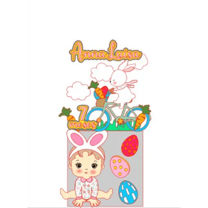 Arquivo de Corte Topo Páscoa 1