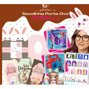 Arquivo Páscoa Sacolinha Porta Ovo