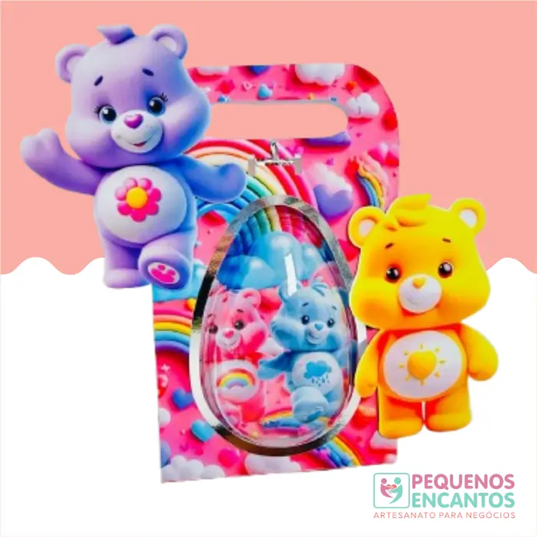 Arquivo de Corte Porta Ovo Pequeno Ursinhos Carinhosos (Studio e PDF) 1