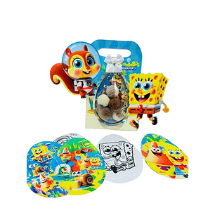 Arquivo de Corte Porta Ovo Pequeno Bob Esponja  (Studio e PDF)