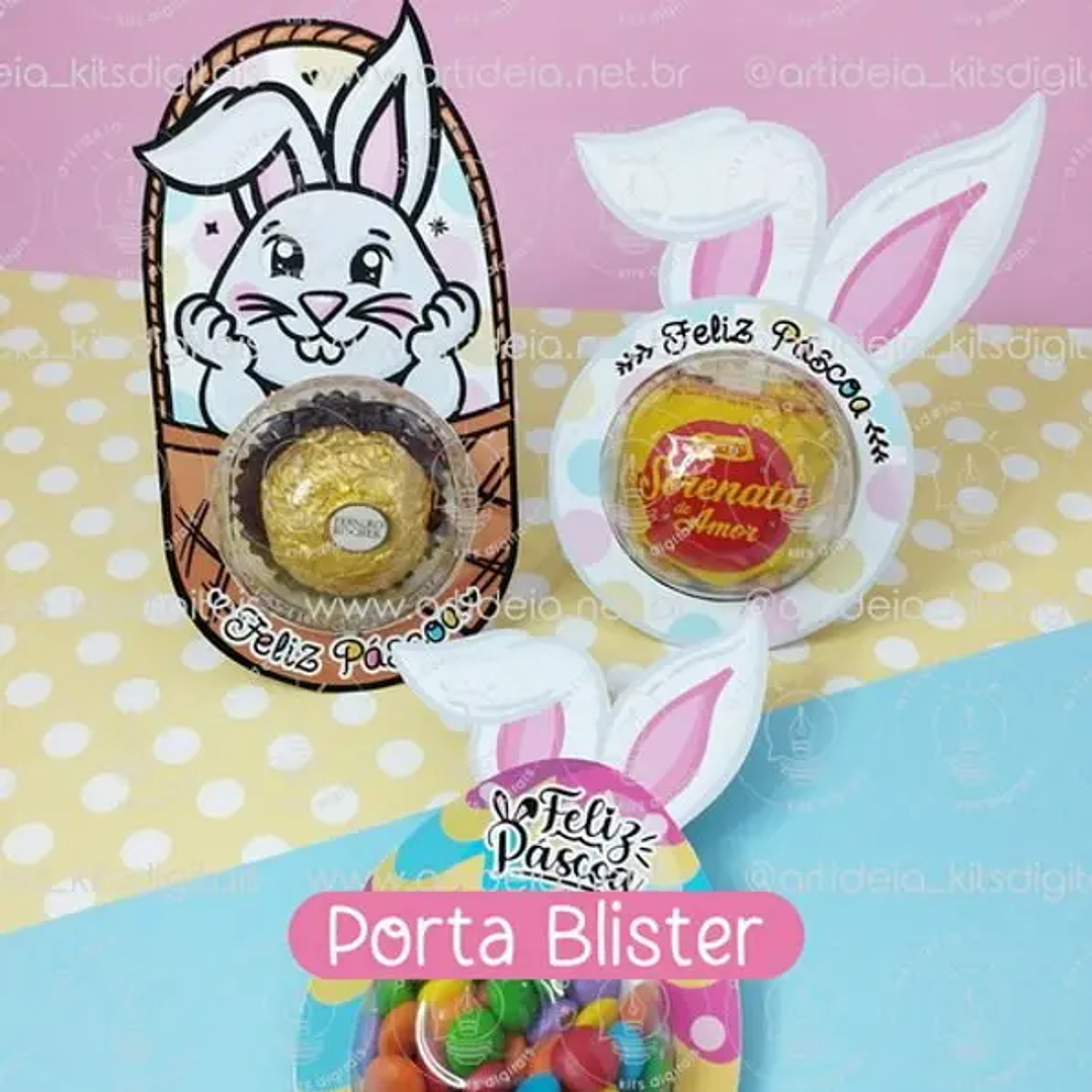 Arquivo de Corte Blister Páscoa 1