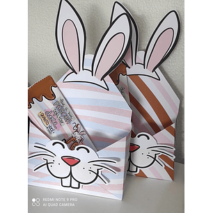 Arquivo de Corte caixa envelope pascoa