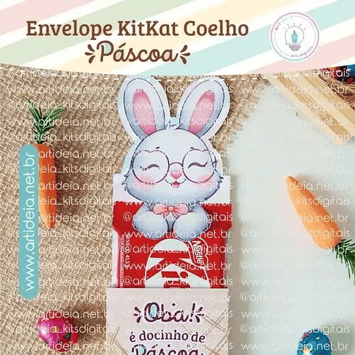 Arquivo de Corte Blister Páscoa 1