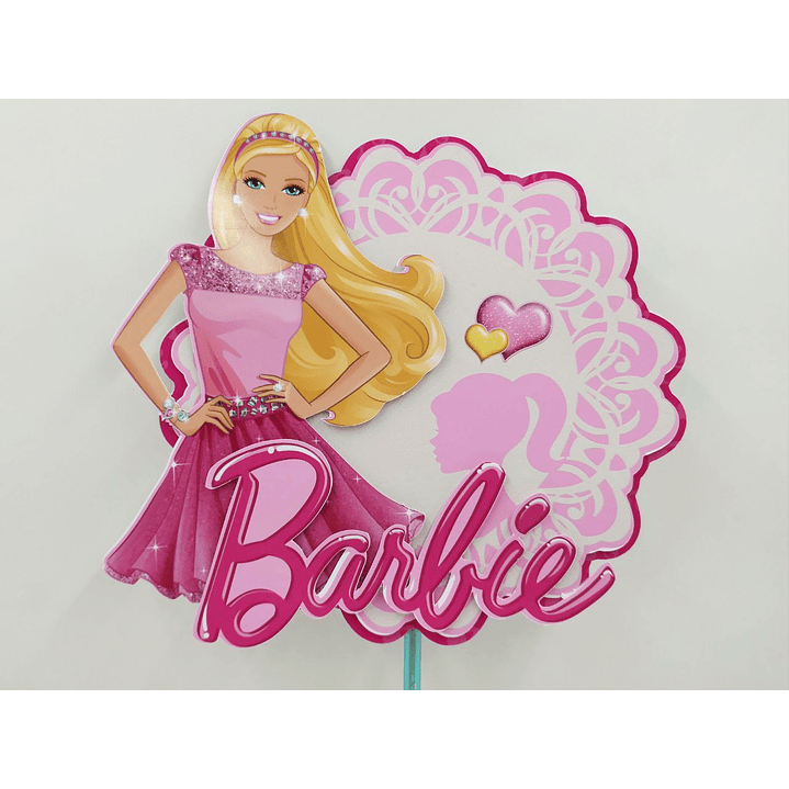 Arquivo de Corte Topo Barbie 1