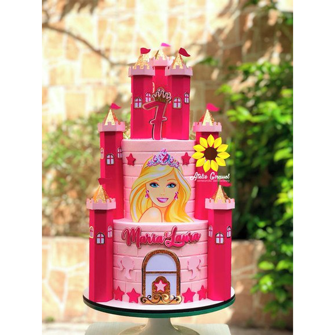 Arquivo de Corte Topo Barbie 1