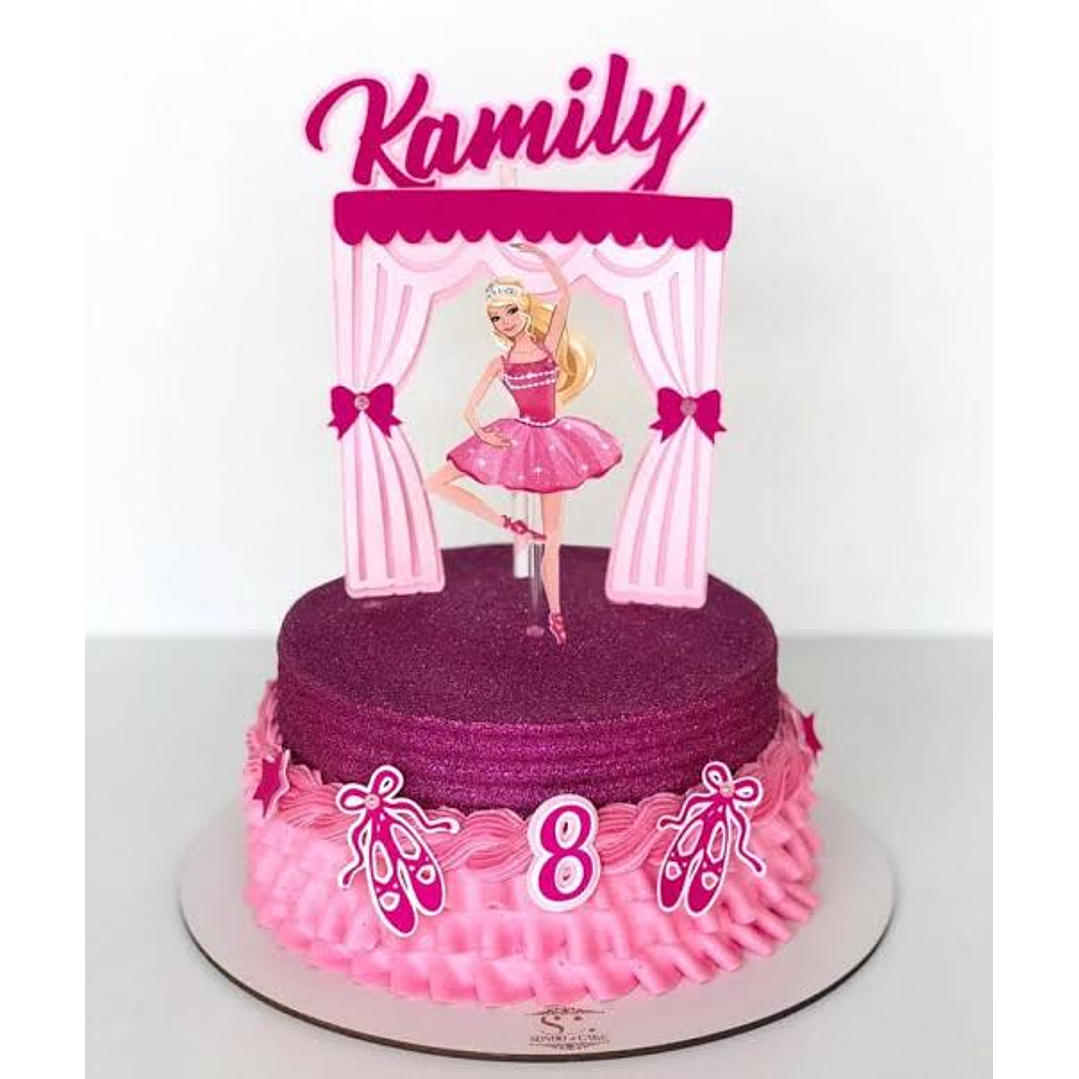 Arquivo de Corte Topo Barbie Bailarina 1