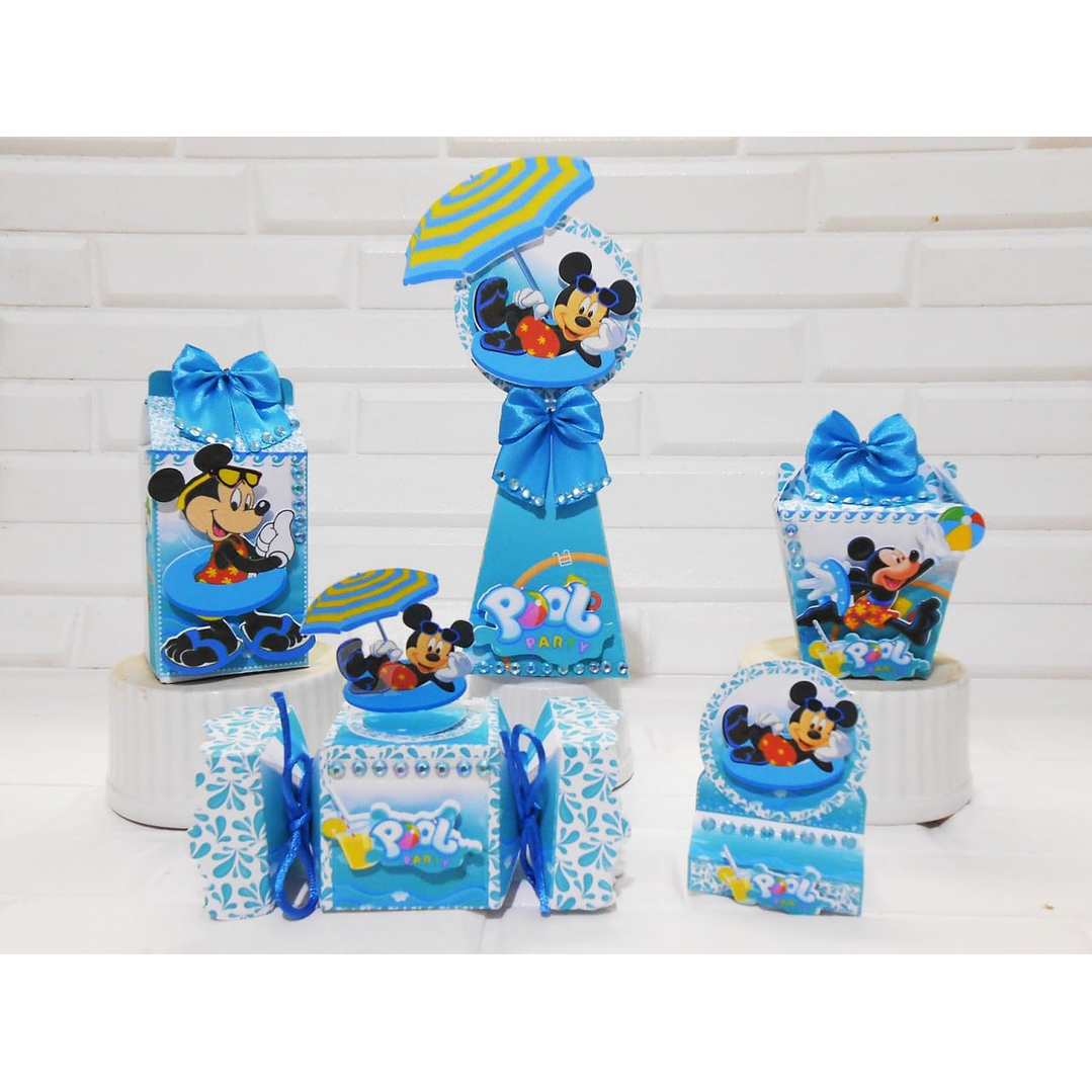 Arquivo de Corte Mickey Pool Party 1