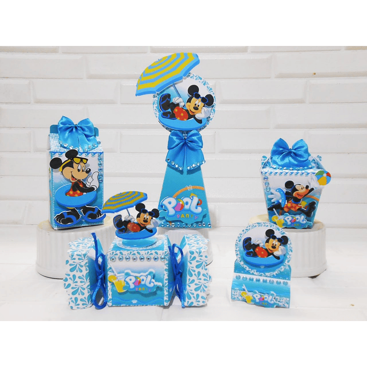 Arquivo de Corte Mickey Pool Party 1