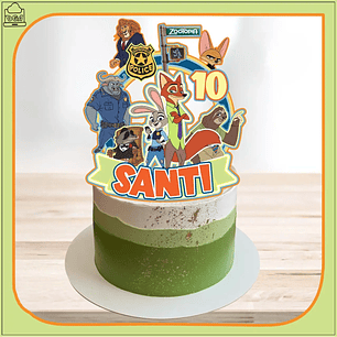 Arquivo de Corte Topo Zootopia