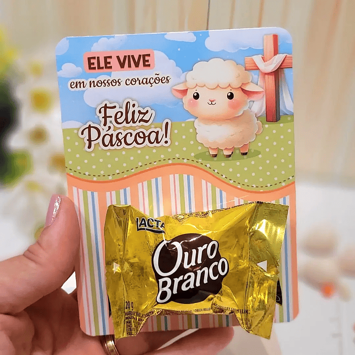 Arquivo de Corte Card Páscoa Bombom 2