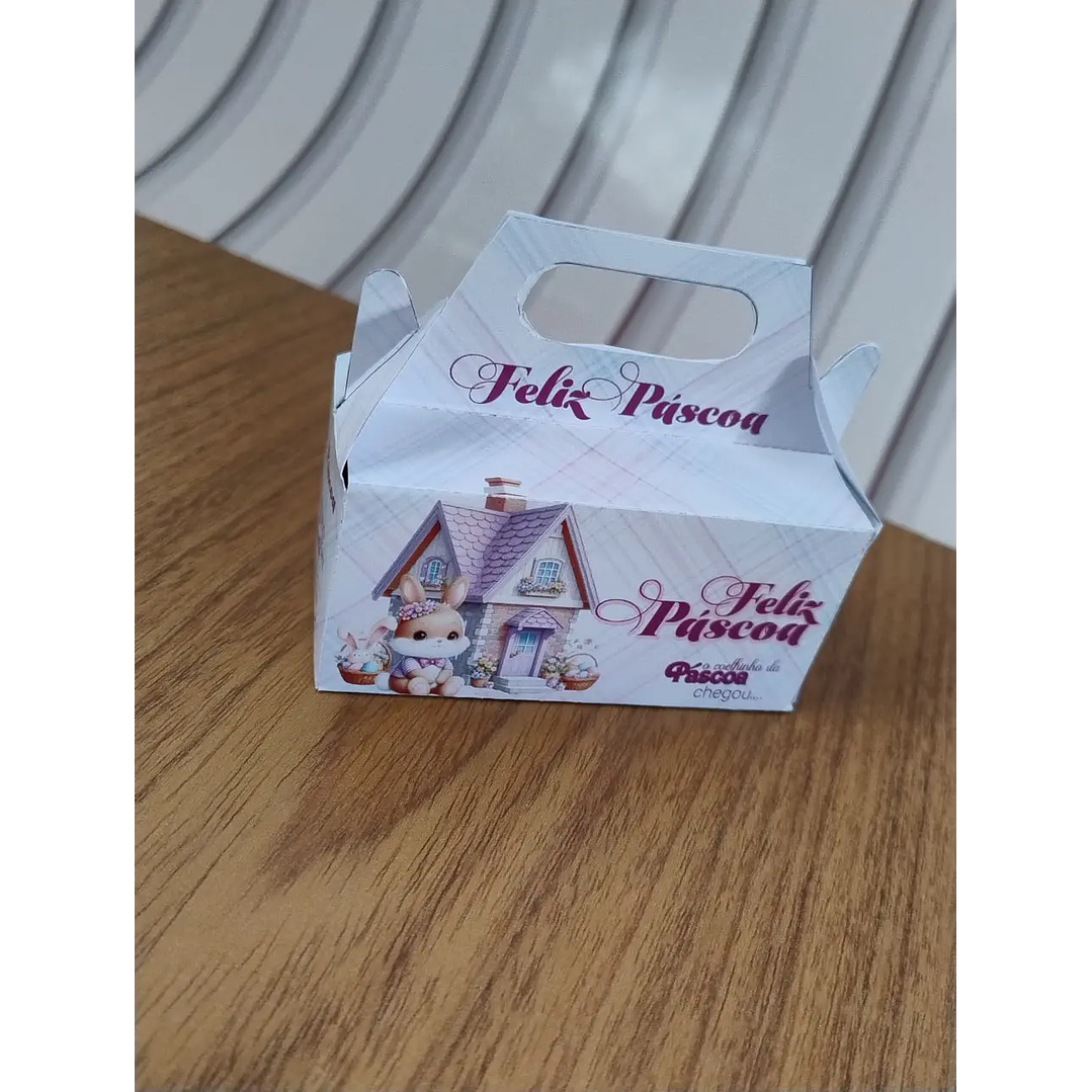 Arquivo de Corte Card Páscoa Maletinha 2