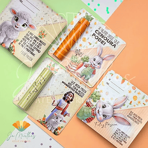 Arquivo de Corte Card Páscoa Cenoura