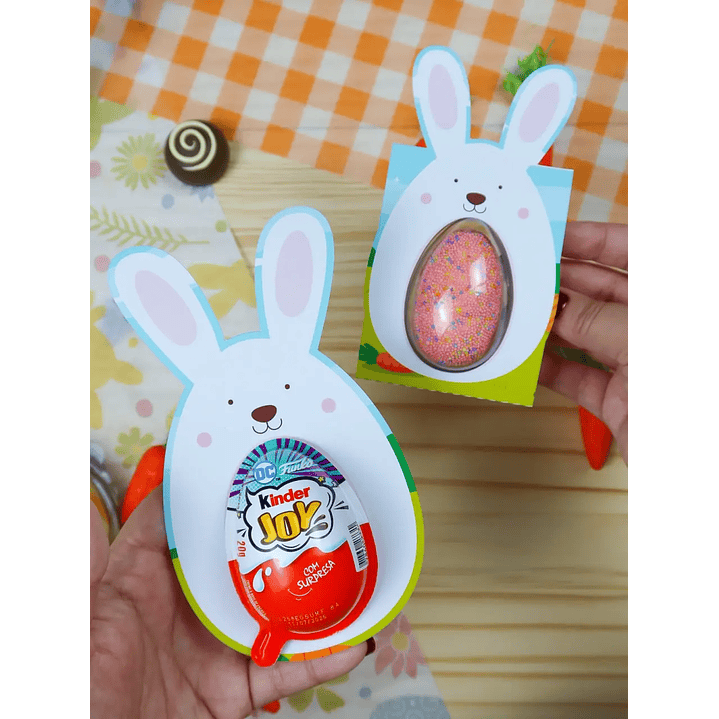 Arquivo de Corte Card  Blister Páscoa Ovinho 3