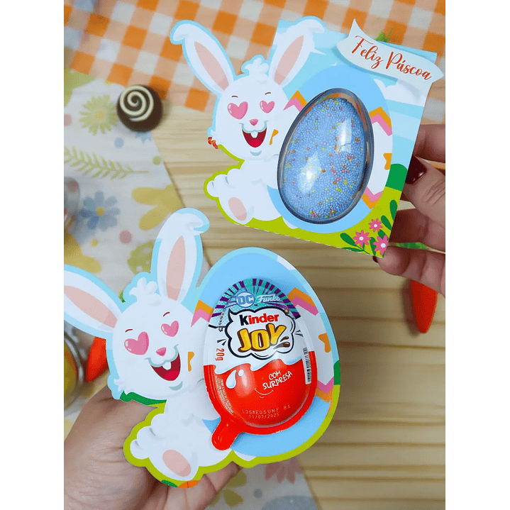 Arquivo de Corte Card  Blister Páscoa Ovinho 4