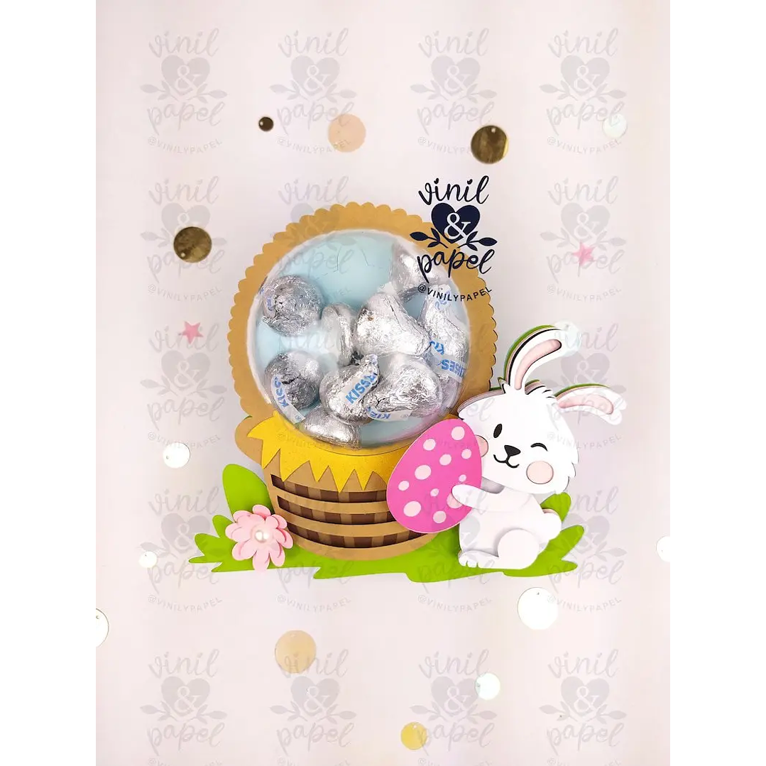 Arquivo de Corte Blister Páscoa Coelho 1