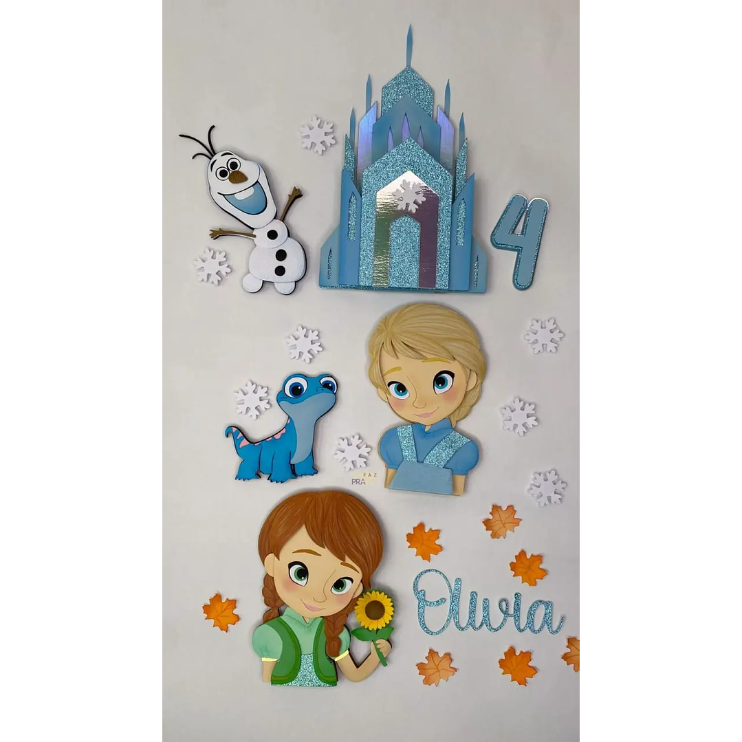 Arquivo de Corte Topo Frozen 1