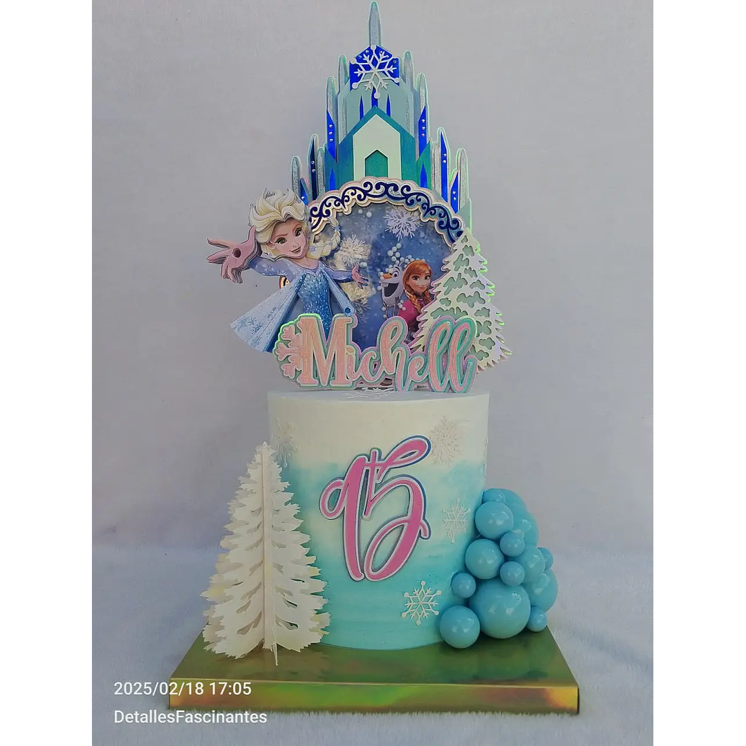 Arquivo de Corte Topo Frozen 1