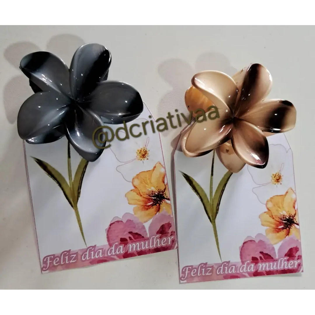 Arquivo digital Dia da Mulher Card Piranha de Cabelo 1