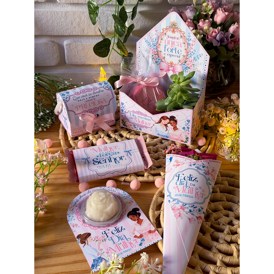 Arquivo de Corte Kit Dia Internacional da Mulher  1