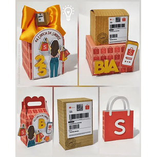 Arquivo de Corte Topo Shopee 