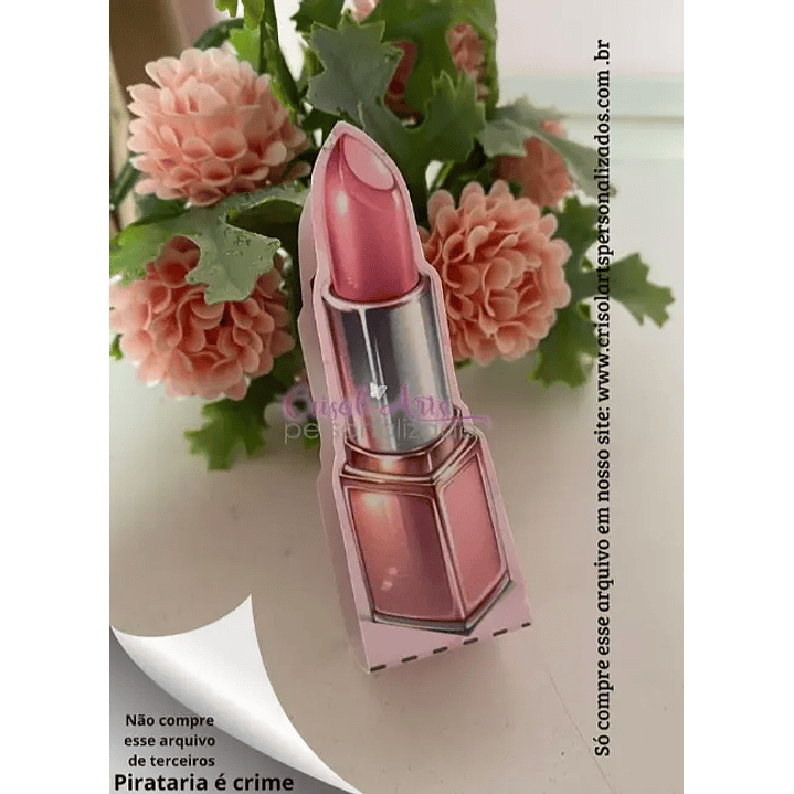 Arquivo Digital Porta Batom dia Internacional da Mulher (Arquivo em PDF) 1